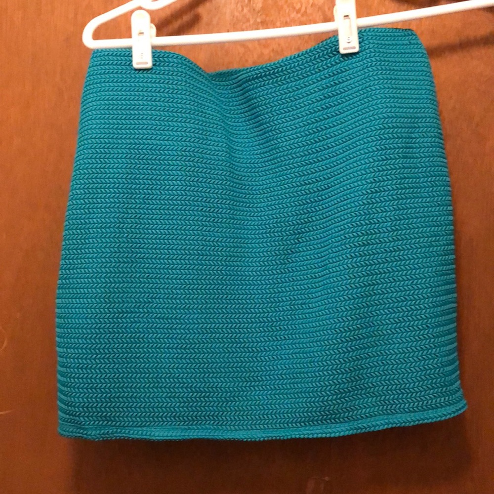 Teal mini skirt from BCBG generation Medium